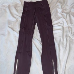 lululemon fast and free 7/8 tight II 25” size 2XS
